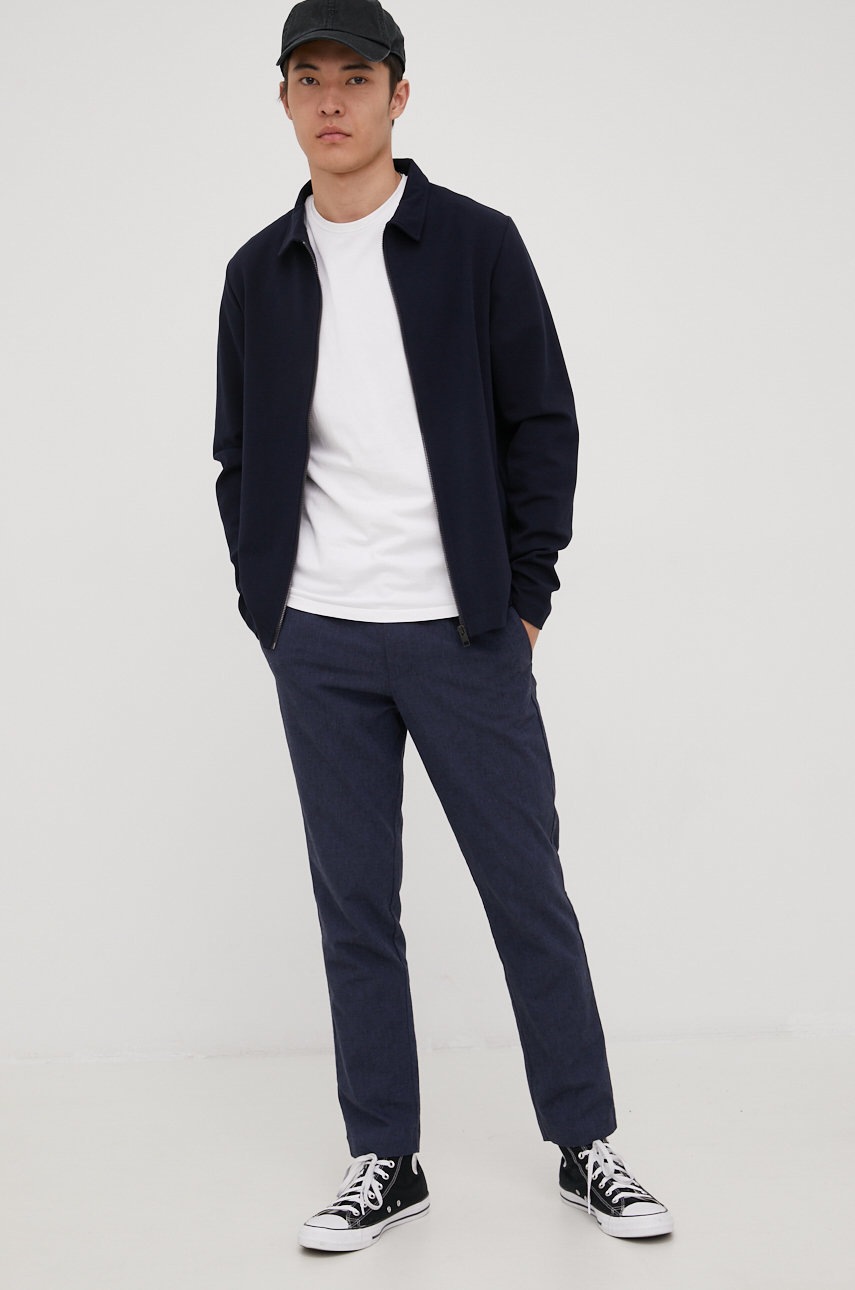 

Кофта Premium by Jack&Jones мужская цвет синий