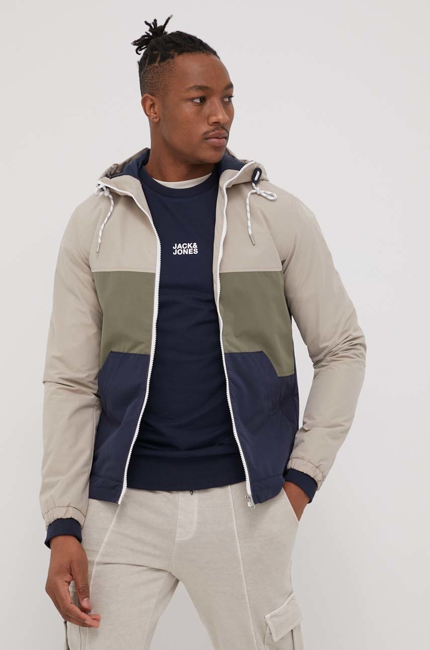 

Яке Produkt by Jack & Jones мъжка в тъмносиньо с преходна изолация, Тъмносин