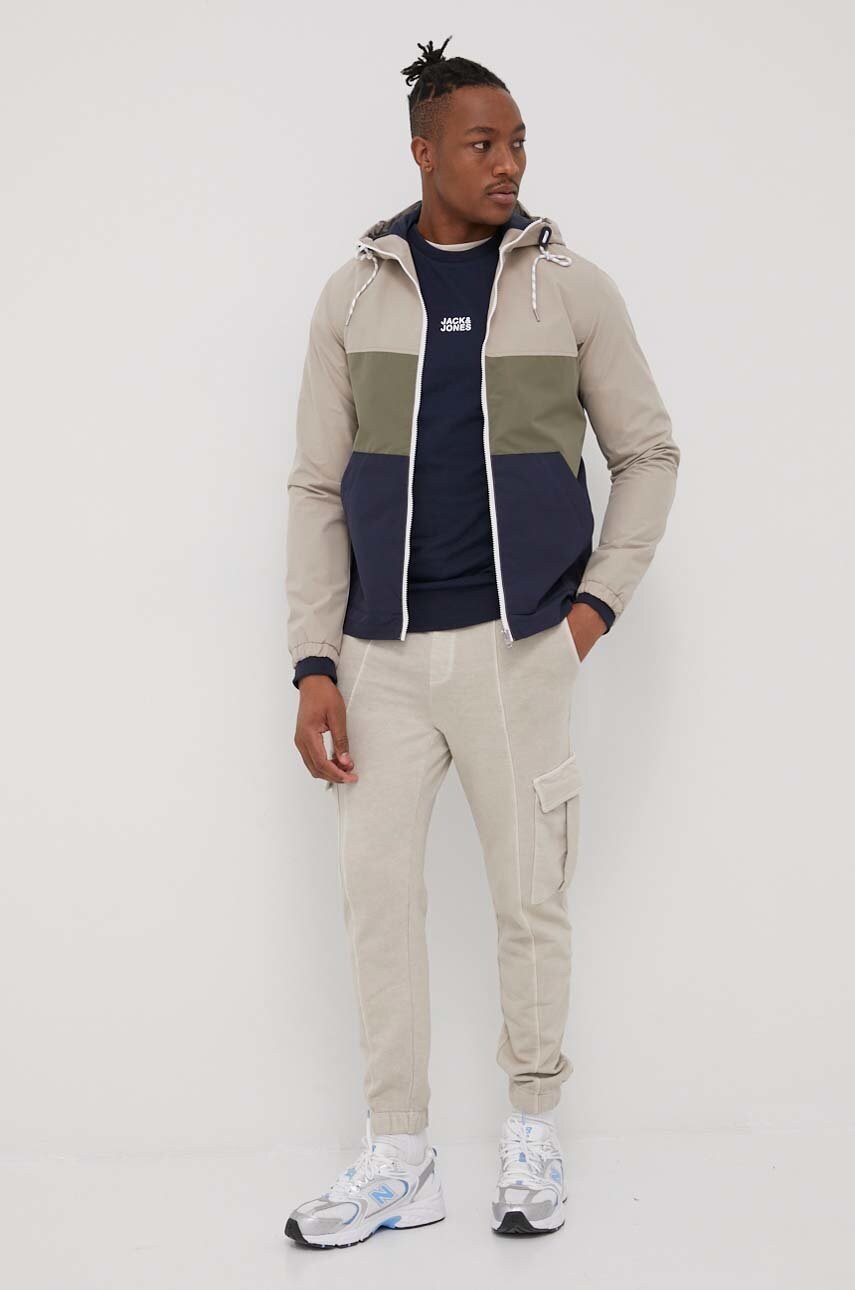 

Куртка Produkt by Jack & Jones чоловіча колір синій перехідна