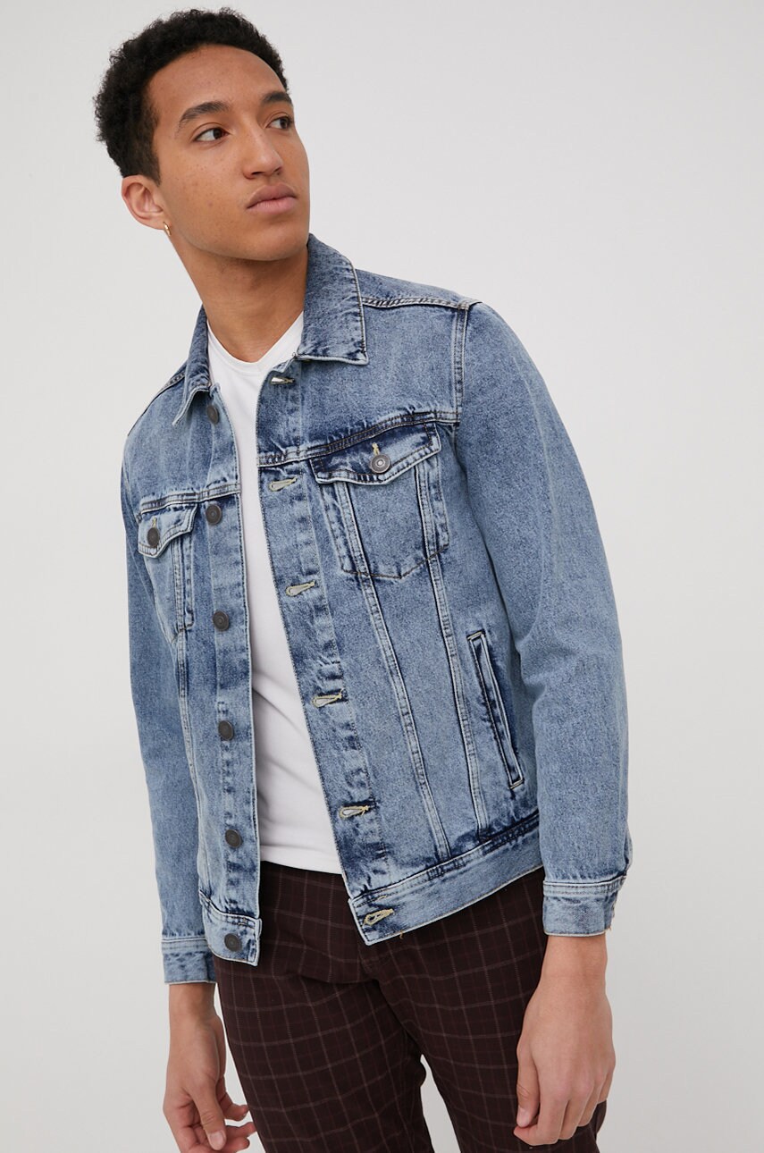 

Джинсова куртка Produkt by Jack & Jones чоловіча перехідна