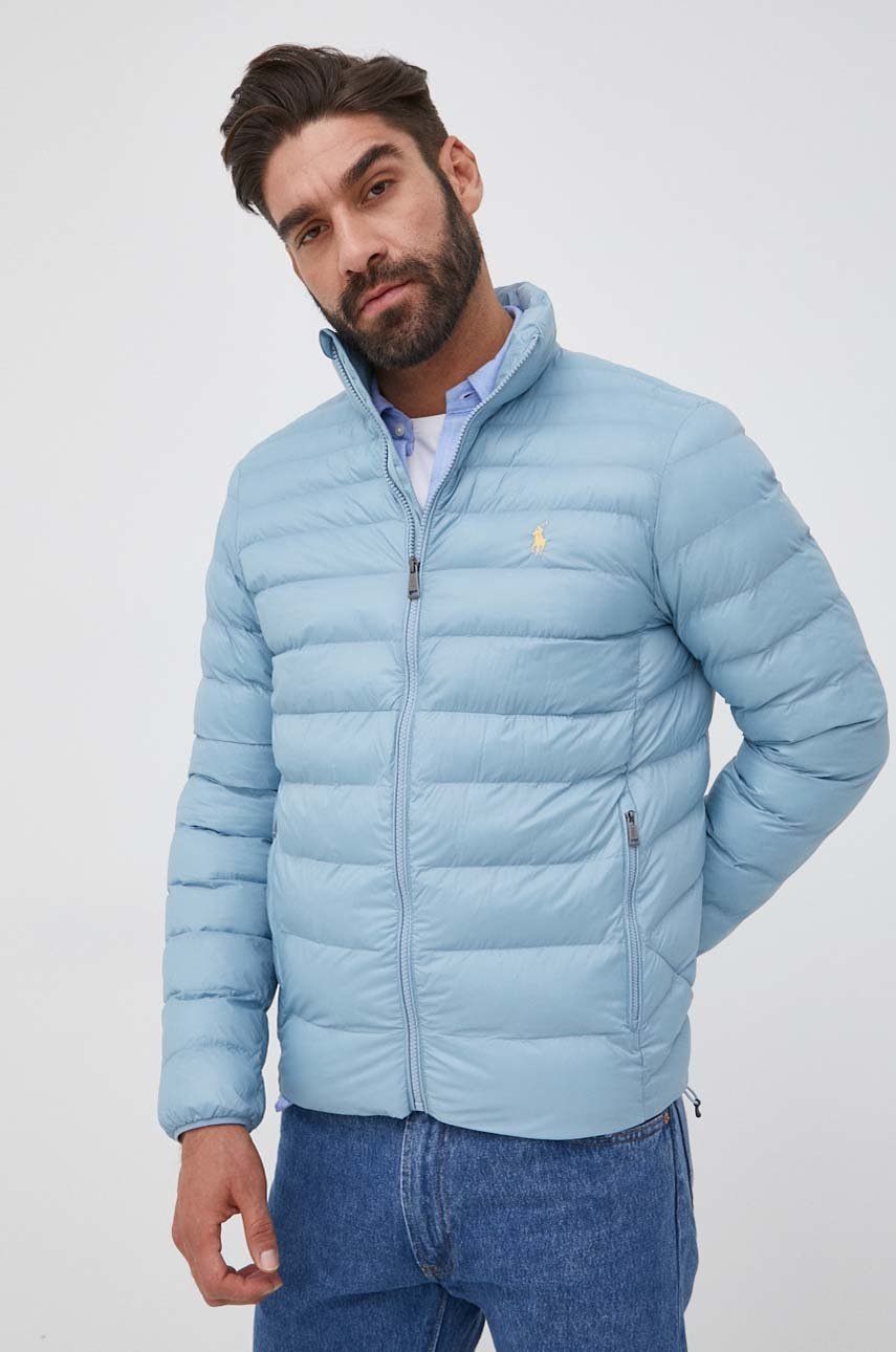 

Яке Polo Ralph Lauren мъжка с преходна изолация, Син