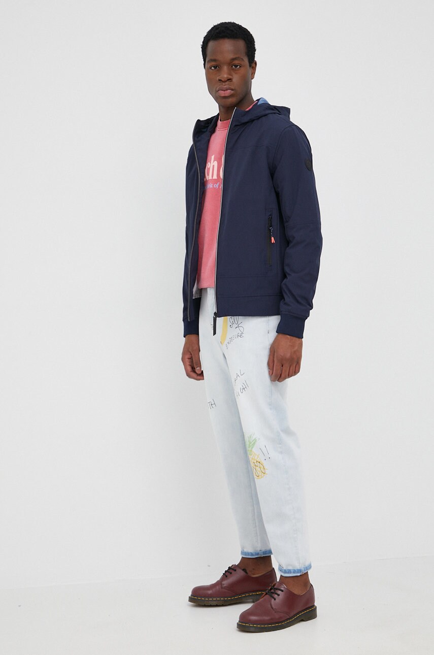

Куртка Scotch & Soda мужская цвет синий переходная