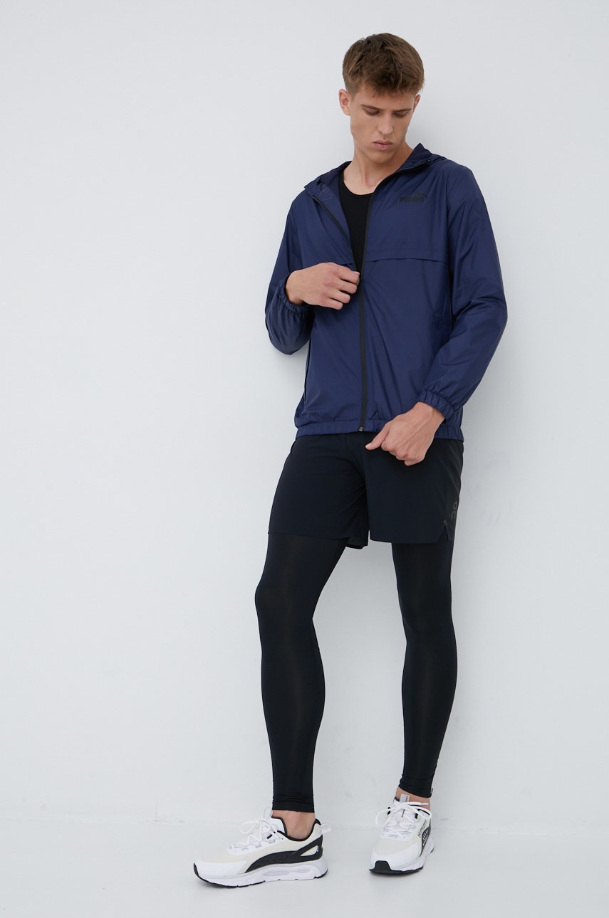 

Куртка Puma 847484 чоловіча колір синій перехідна