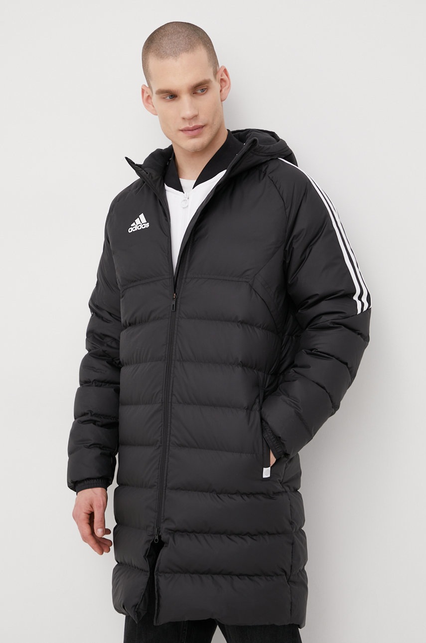 

Пуховая куртка adidas Performance H21256 мужская цвет чёрный зимняя