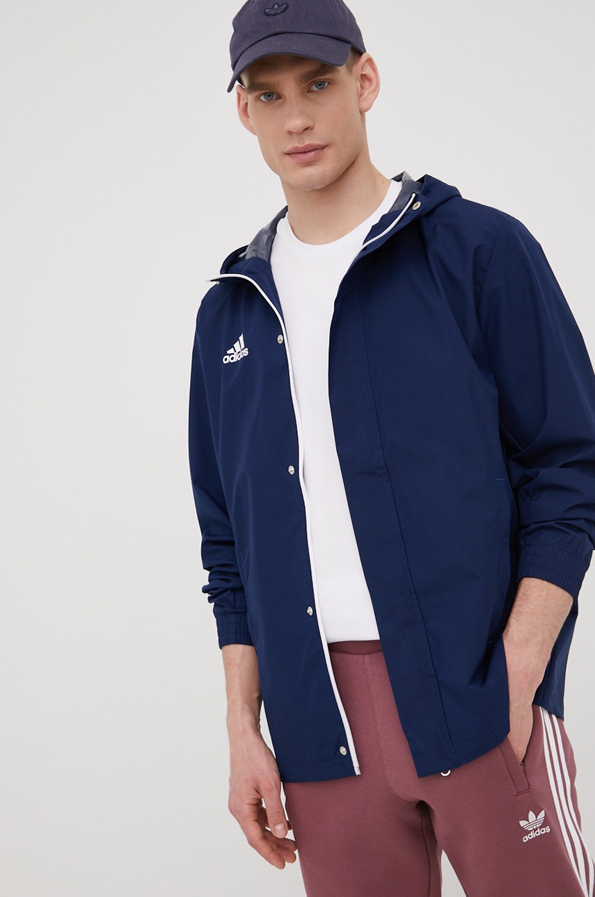 

Куртка adidas Performance H57472 мужская цвет синий переходная