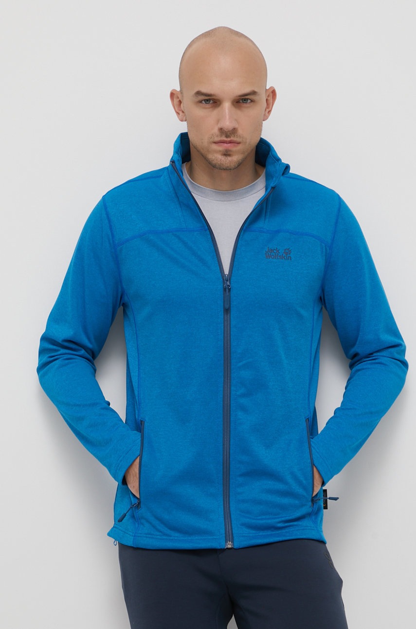

Спортивная кофта Jack Wolfskin Horizon мужская однотонная