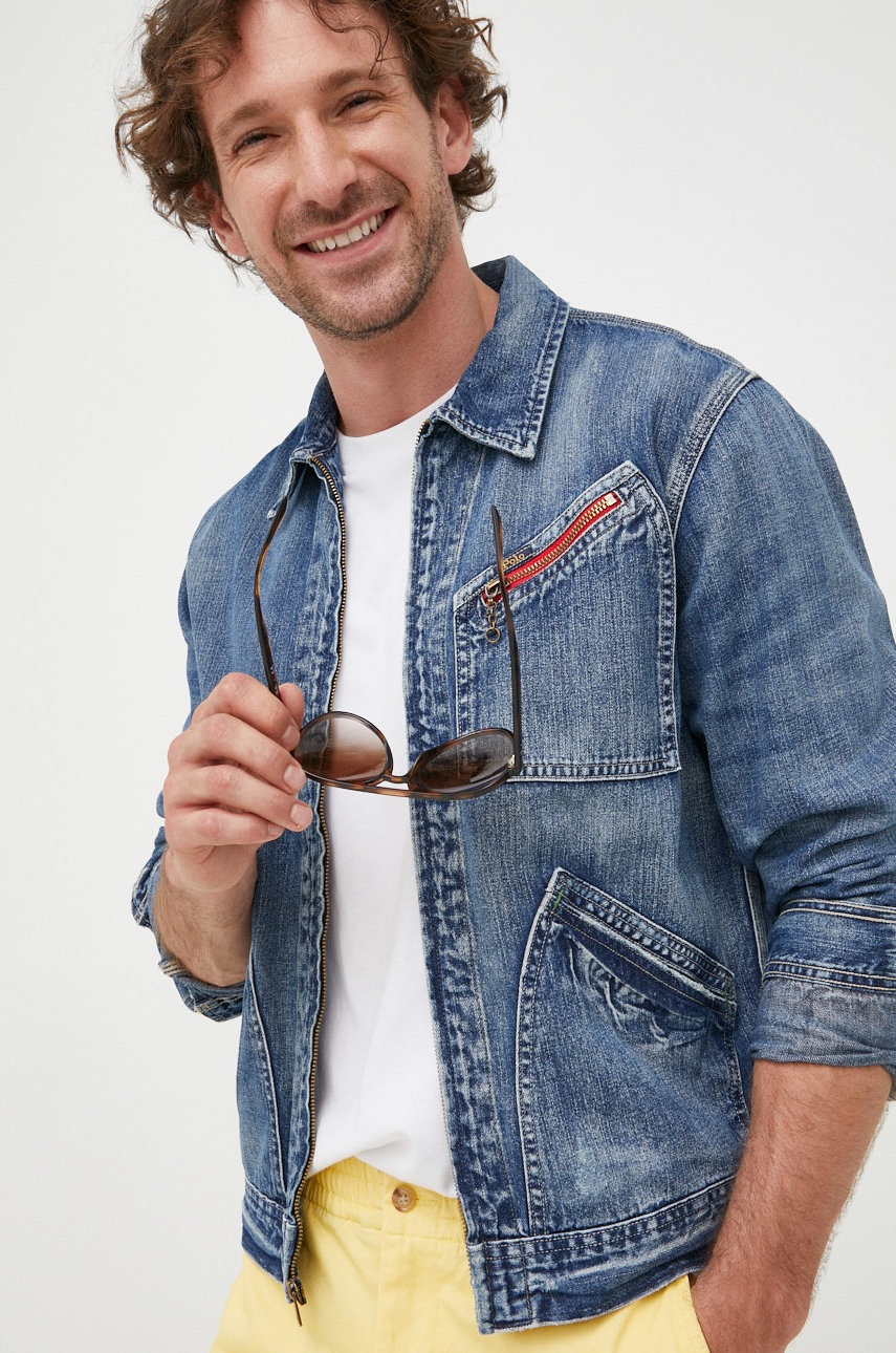 Polo Ralph Lauren kurtka jeansowa męska przejściowa