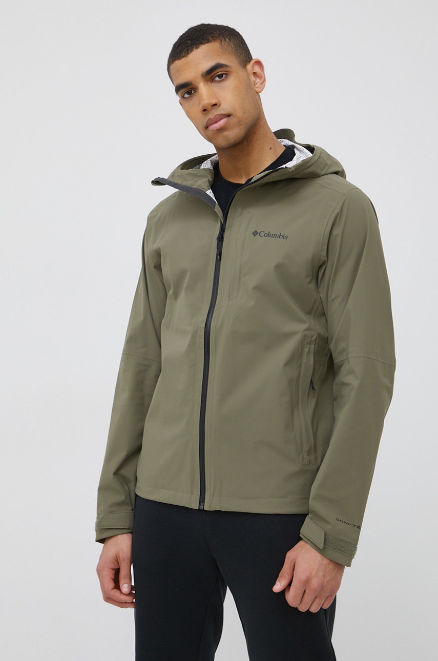 

Куртка outdoor Columbia цвет зелёный