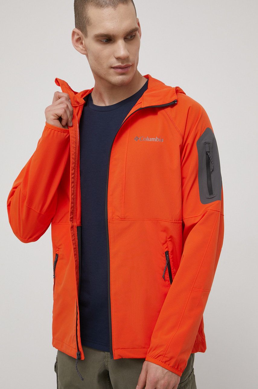 Columbia jacheta de exterior Tall Heights culoarea portocaliu, de tranzitie 2023 ❤️ Pret Super answear imagine noua 2022