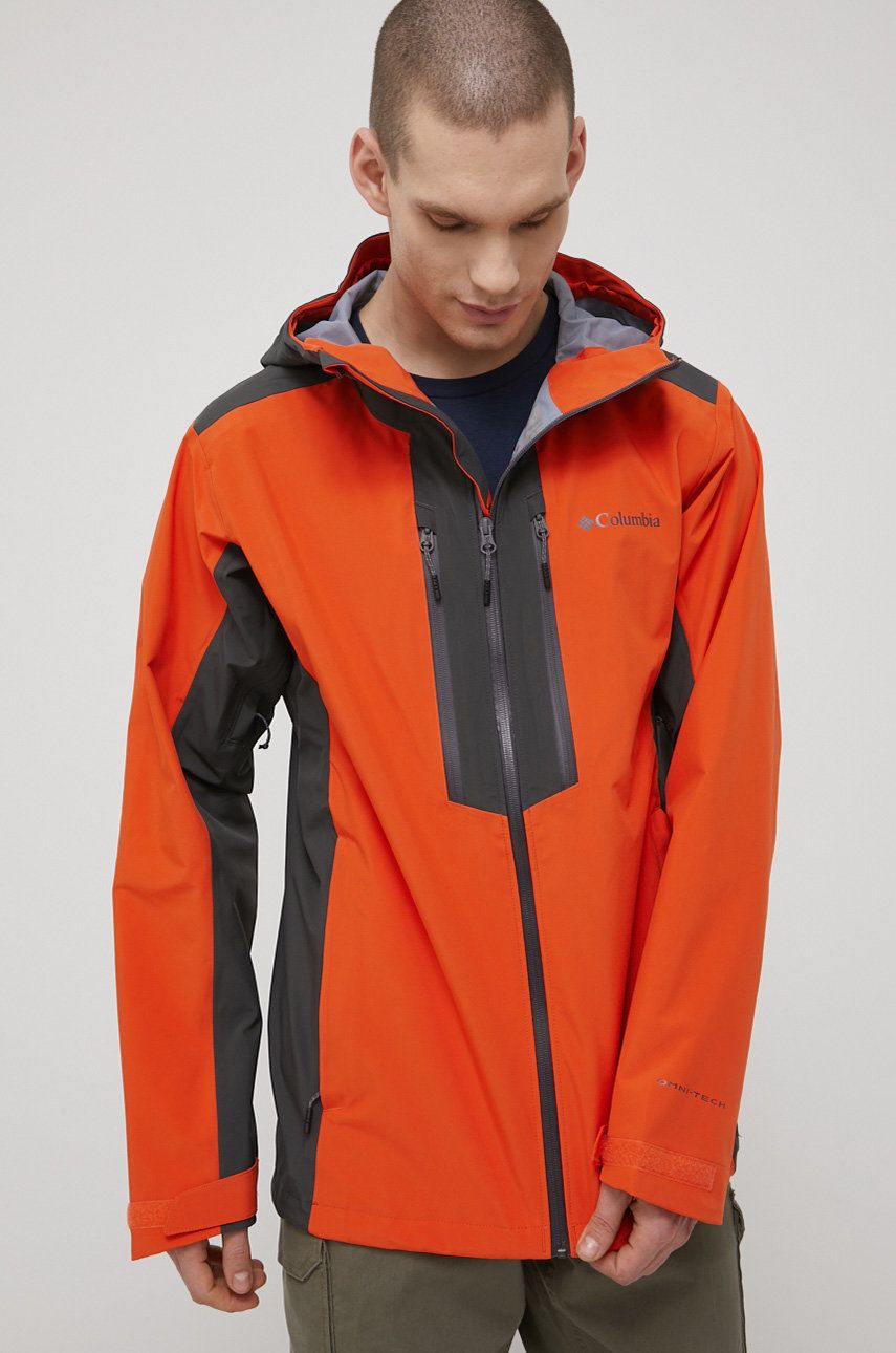 Columbia jacheta de exterior Peak Creek culoarea portocaliu 2023 ❤️ Pret Super answear imagine noua 2022