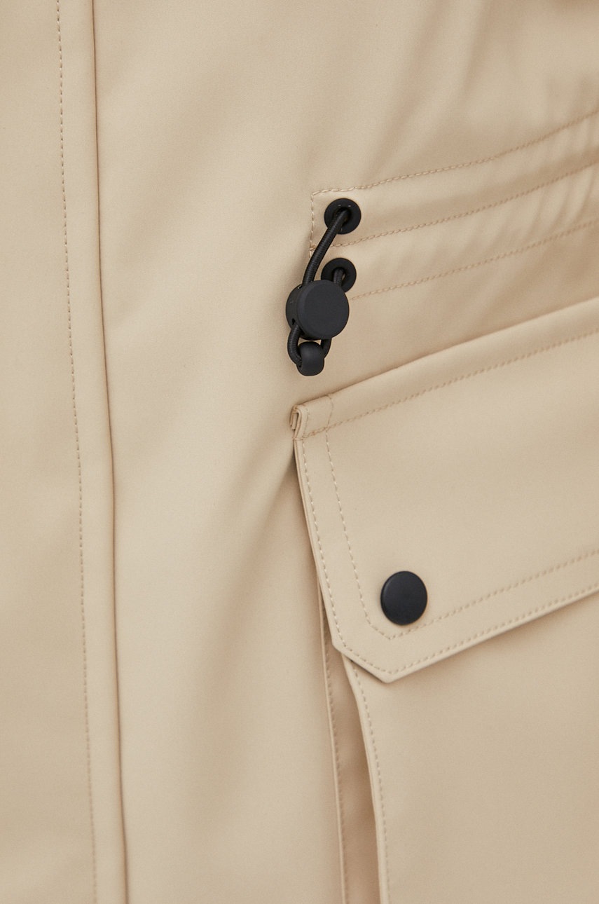 Μπουφάν Sisley ανδρικό, χρώμα: μπεζ φωτογραφία