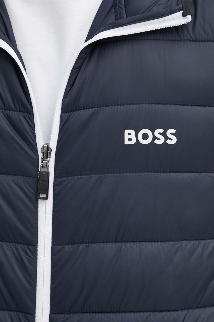 Jakna BOSS BOSS ATHLEISURE Moška, Mornarsko Modra Barva