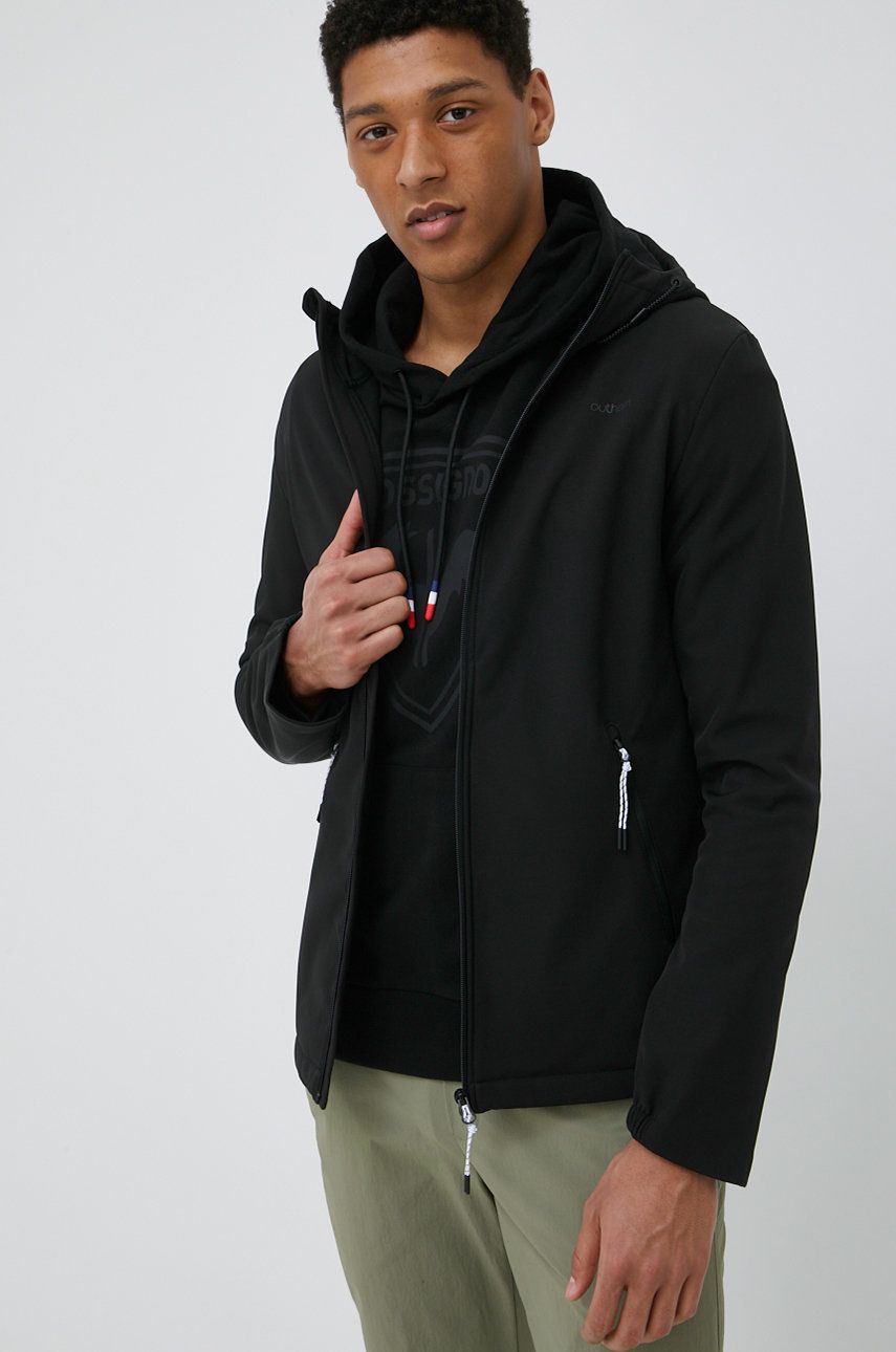 Outhorn jacheta de exterior culoarea negru, de tranzitie answear.ro