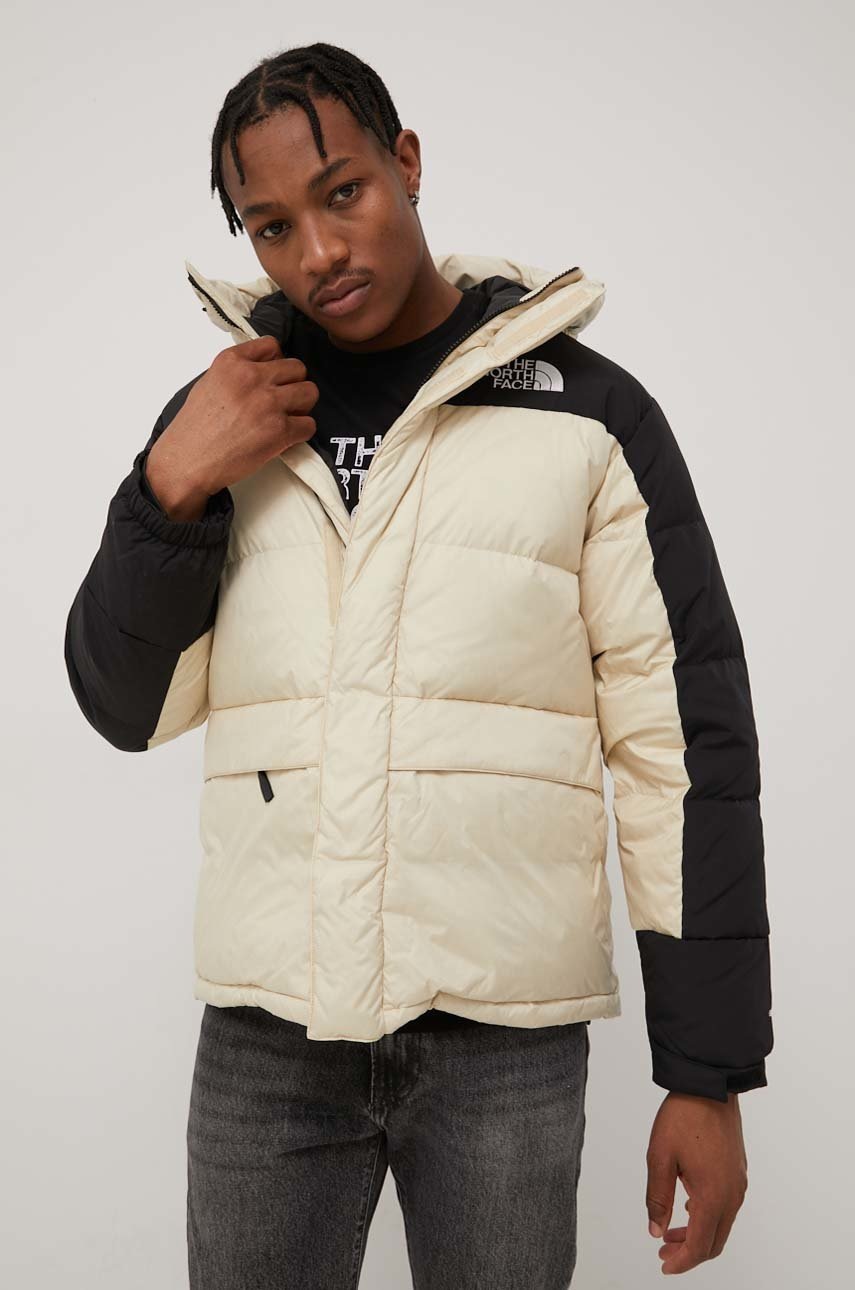 

Пуховая куртка The North Face M Hmlyn Down Parka мужская цвет бежевый зимняя