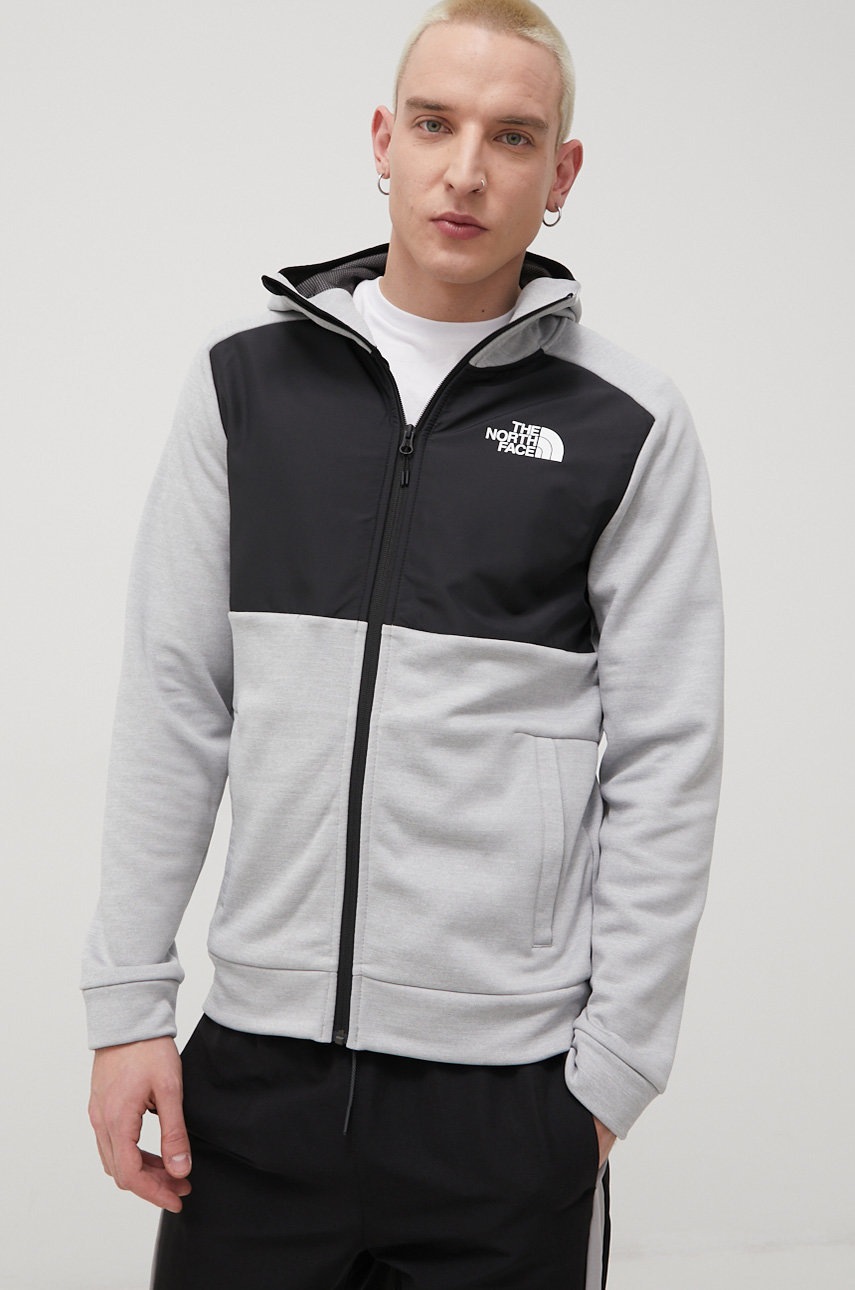 

Кофта The North Face чоловіча колір сірий