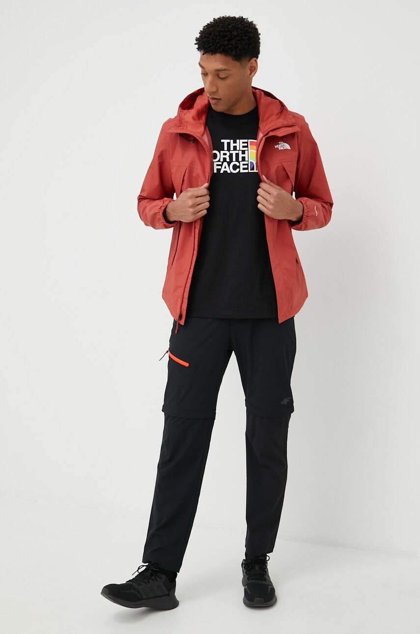 

Куртка outdoor The North Face Antora цвет красный