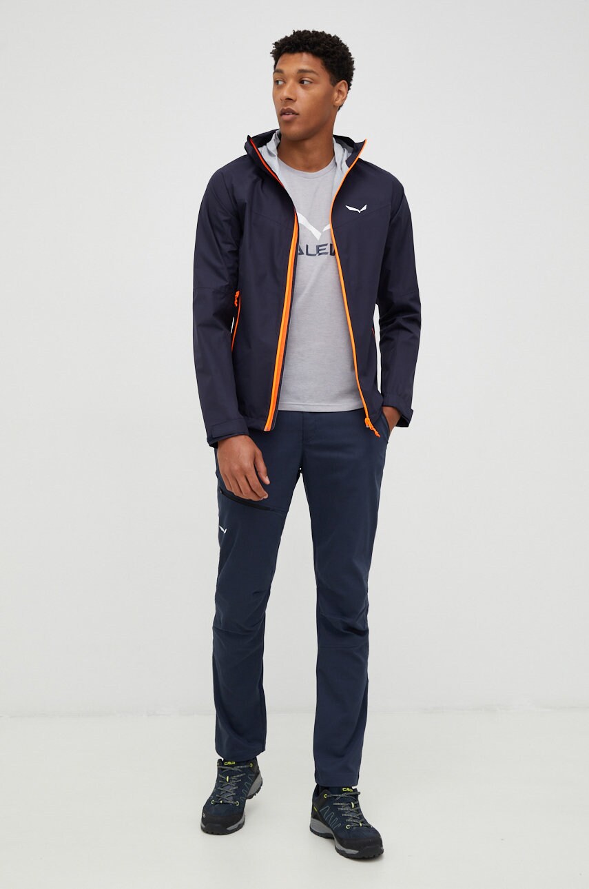 

Куртка outdoor Salewa цвет синий