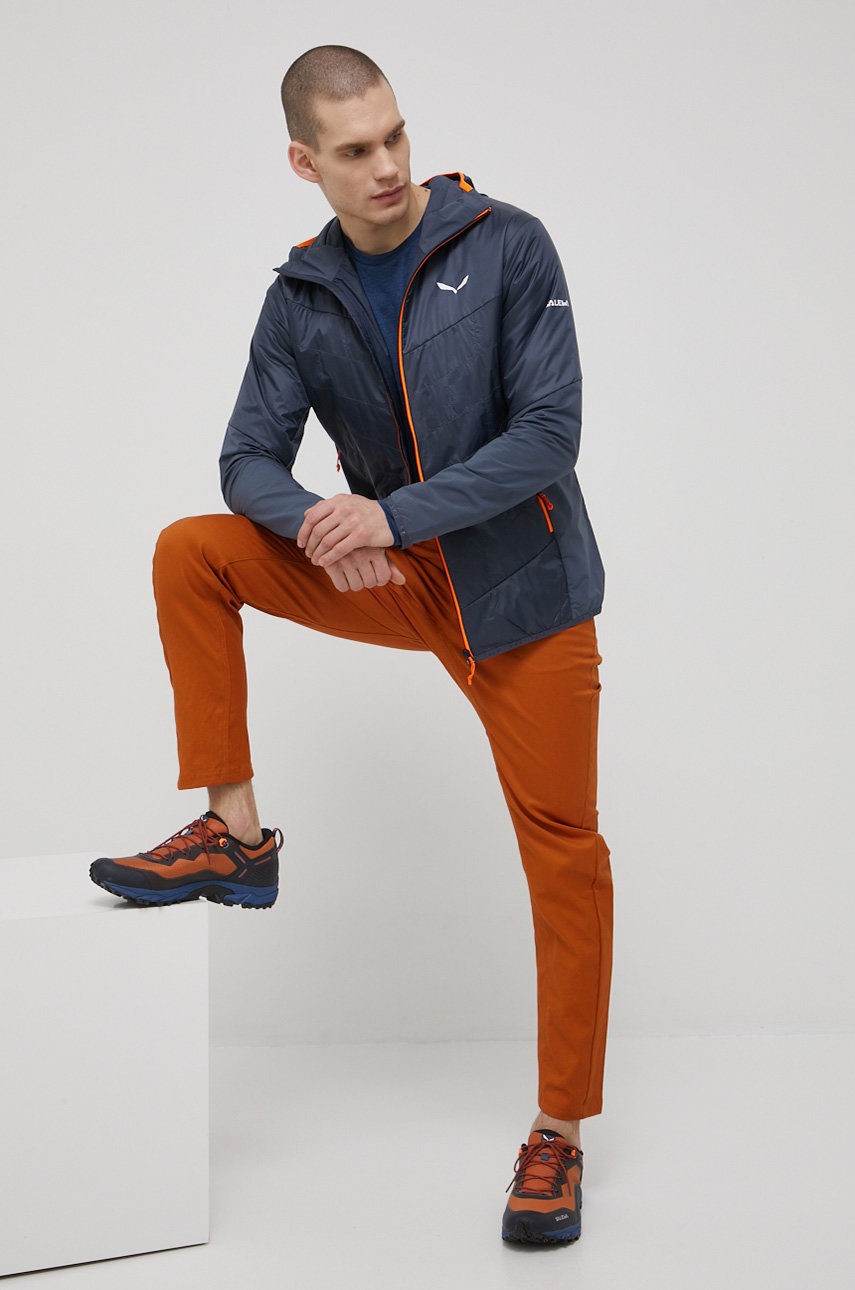 

Куртка outdoor Salewa Sternai колір синій
