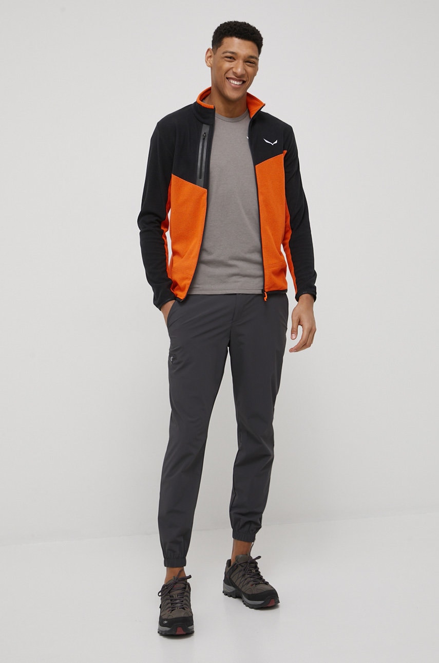 Salewa hanorac paganella barbati, culoarea portocaliu, modelator