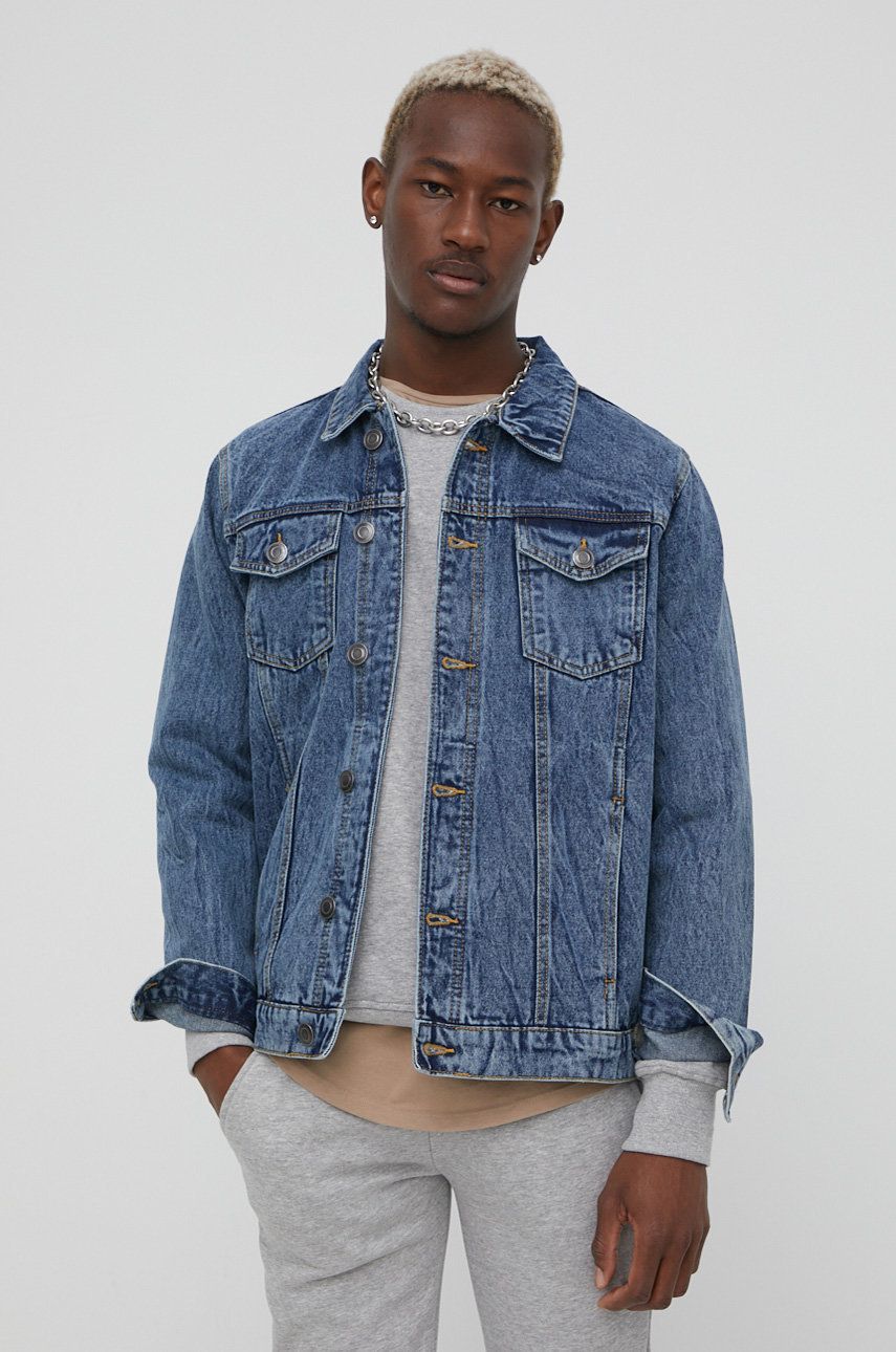 Brave Soul geaca jeans barbati, de tranzitie answear.ro imagine noua