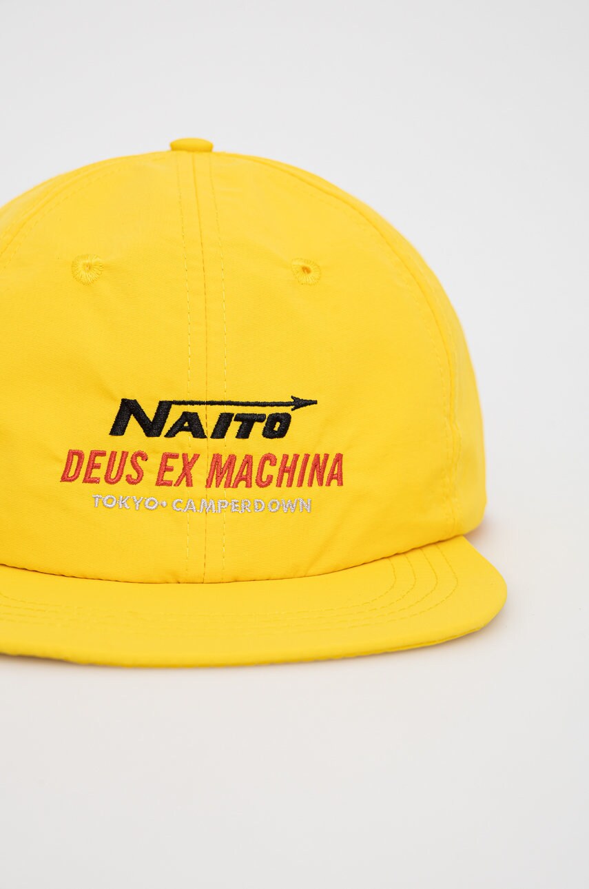 

Шапка Deus Ex Machina чоловіча колір жовтий