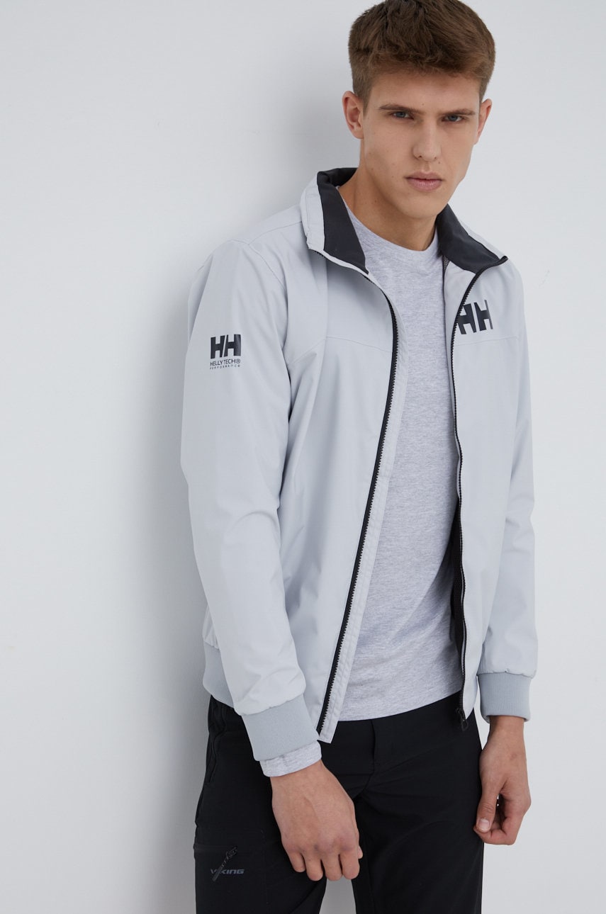 Helly Hansen windbreaker Racing culoarea gri
