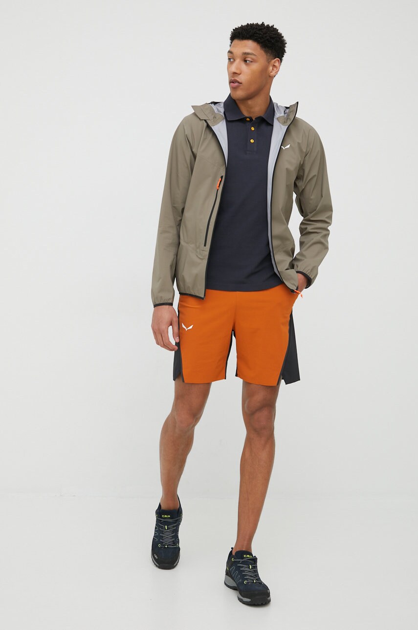 

Куртка outdoor Salewa Agner 2 колір сірий