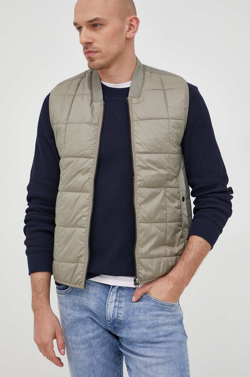 

Елек G-Star Raw мъжки в зелено с преходна изолация, Зелен