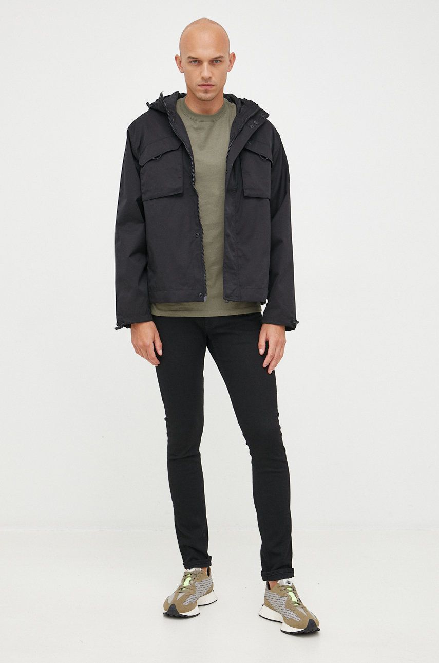 Calvin Klein Jeans kurtka J30J320274.PPYY męska kolor czarny przejściowa
