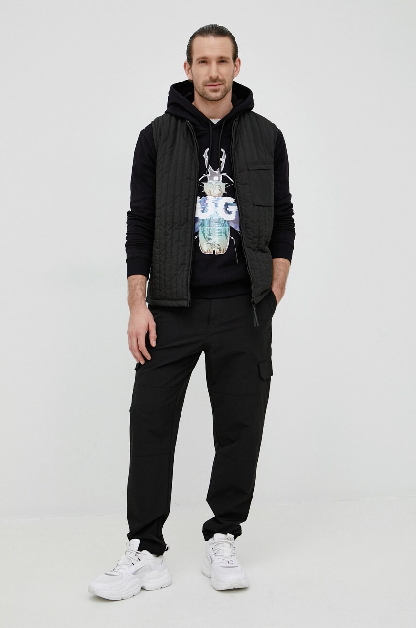 

Безрукавка Rains 18320 Liner Vest колір чорний перехідний