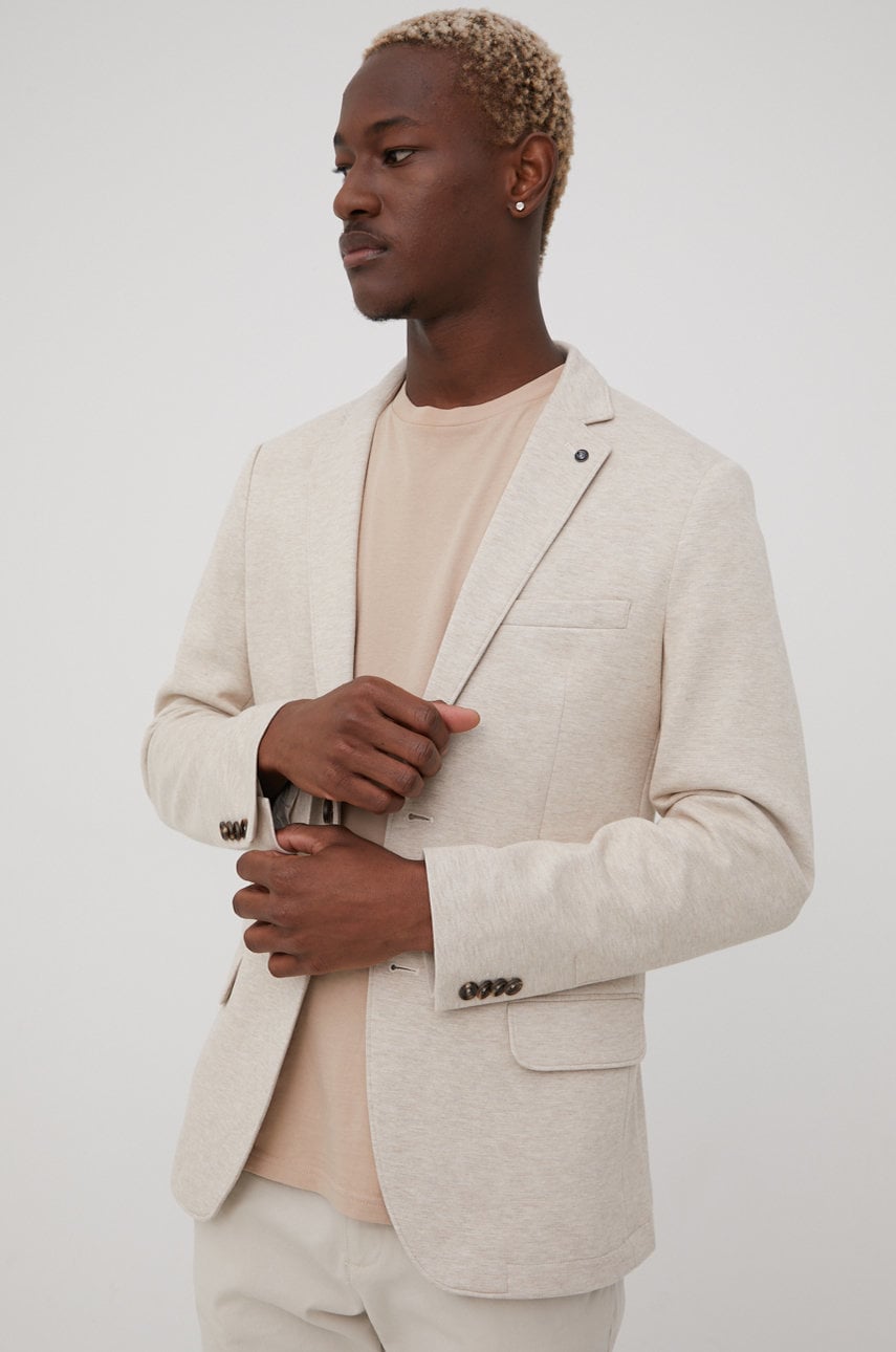 Tom tailor sacou barbati, culoarea bej