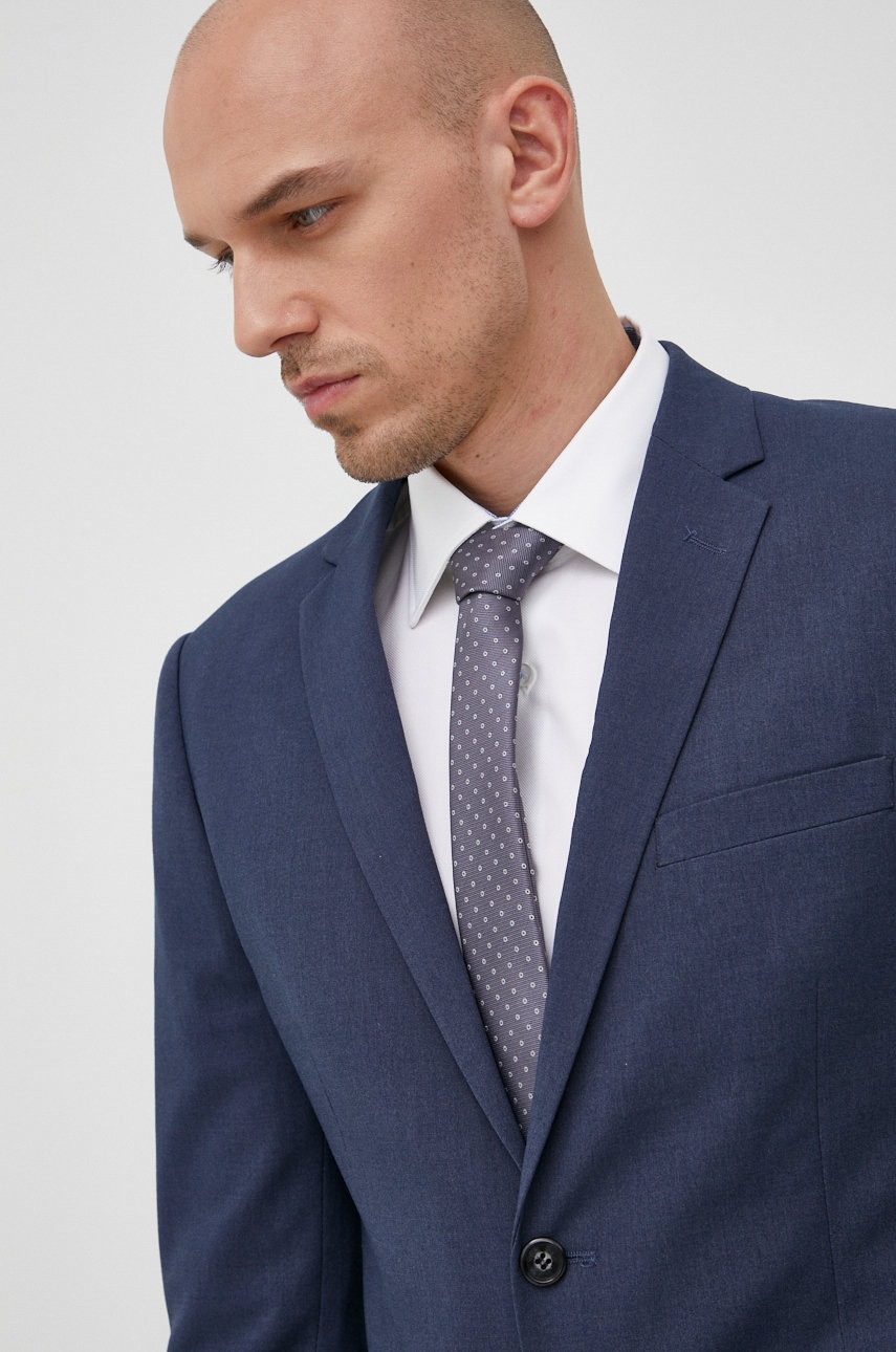 Κοστούμι Lindbergh χρώμα: ναυτικό μπλε φωτογραφία