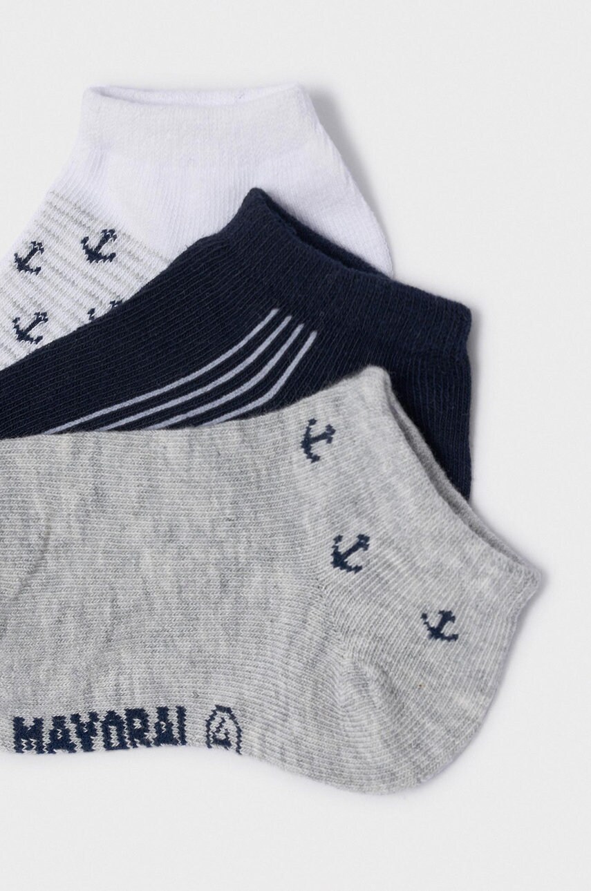 

Детские носки Mayoral (3-pack) цвет серый