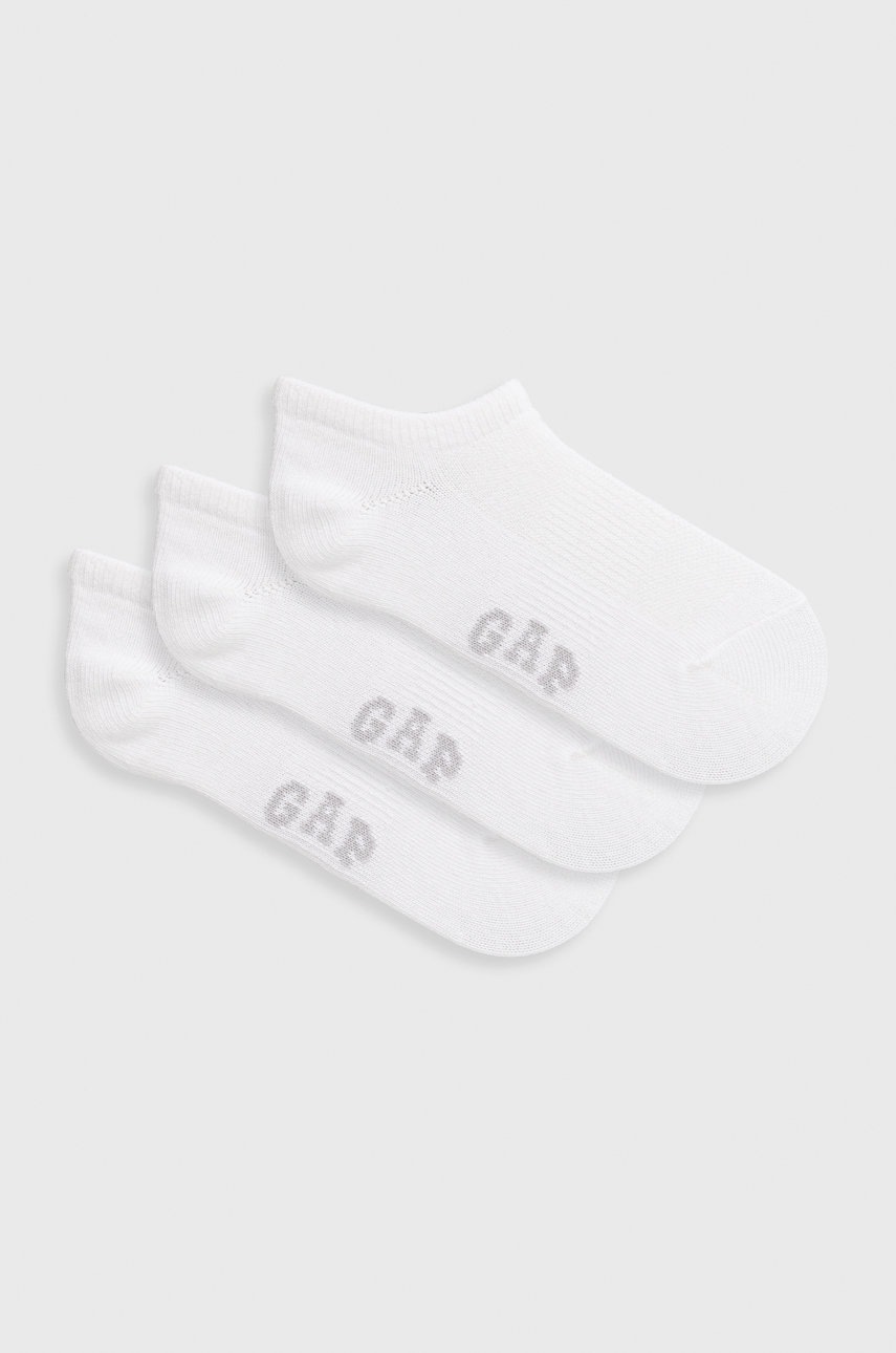 

Детски чорапи GAP в бяло, Бял