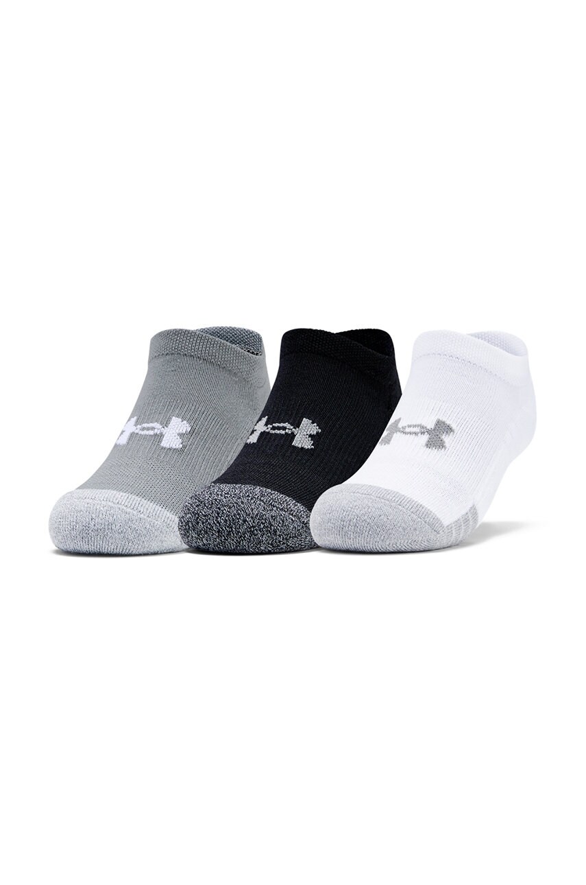Under armour sosete copii (3-pack) culoarea gri