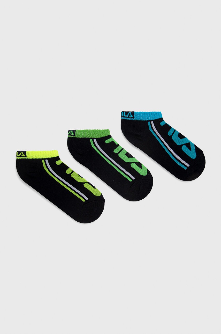 

Детски чорапи Fila (3-pack) в тъмносиньо, Тъмносин