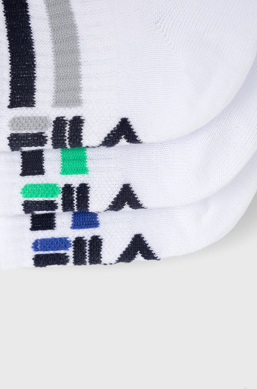 

Дитячі шкарпетки Fila (3-pack) колір білий