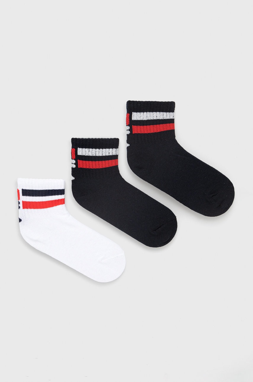 

Детски чорапи Fila (3-pack) в тъмносиньо, Тъмносин