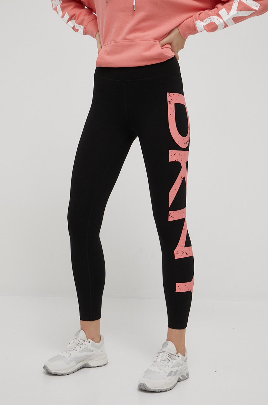 

Клин Dkny дамско в розово с принт, Розов