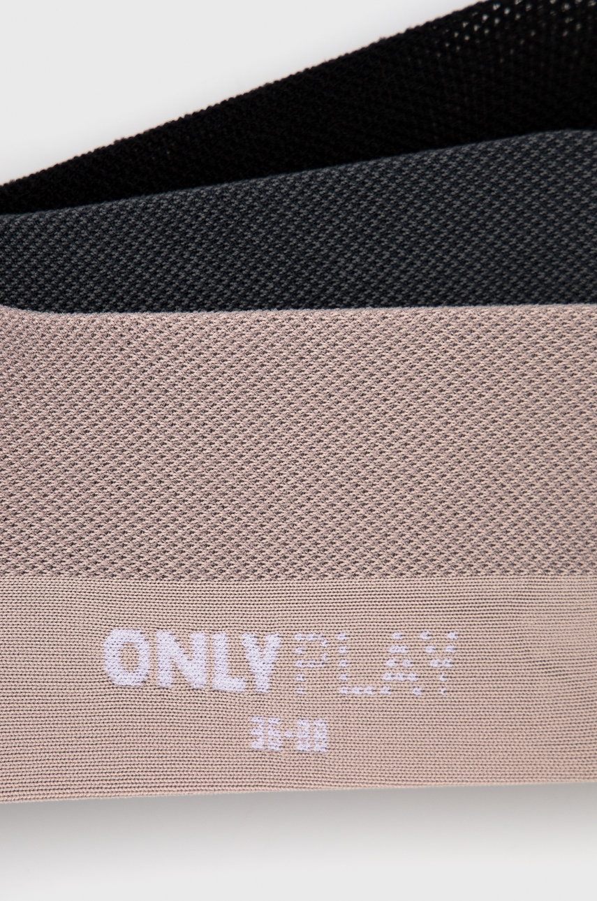 

Носки Only Play (3-pack) женские цвет чёрный