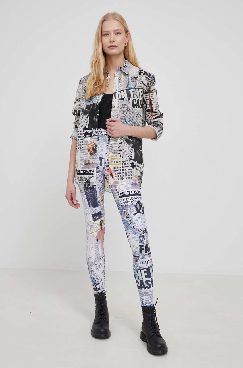 Desigual colanti femei, modelator