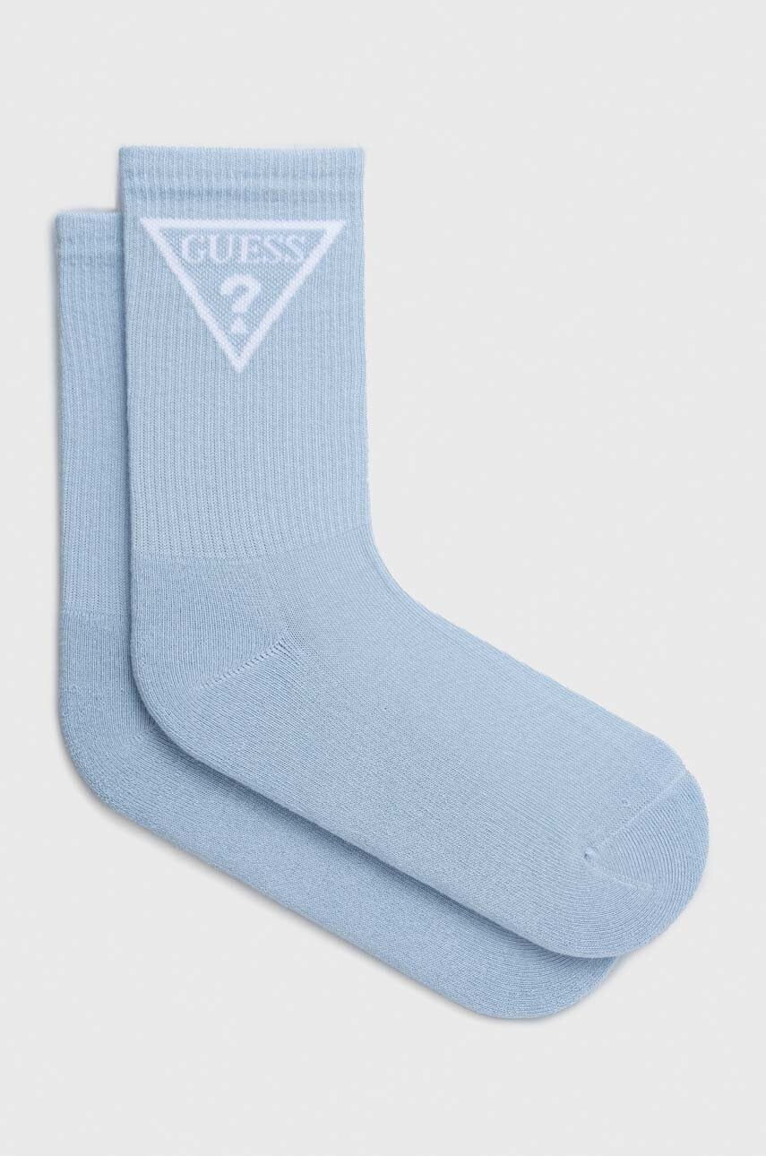

Чорапи Guess ELLEN в бяло V2GZ00 ZZ00I, Син