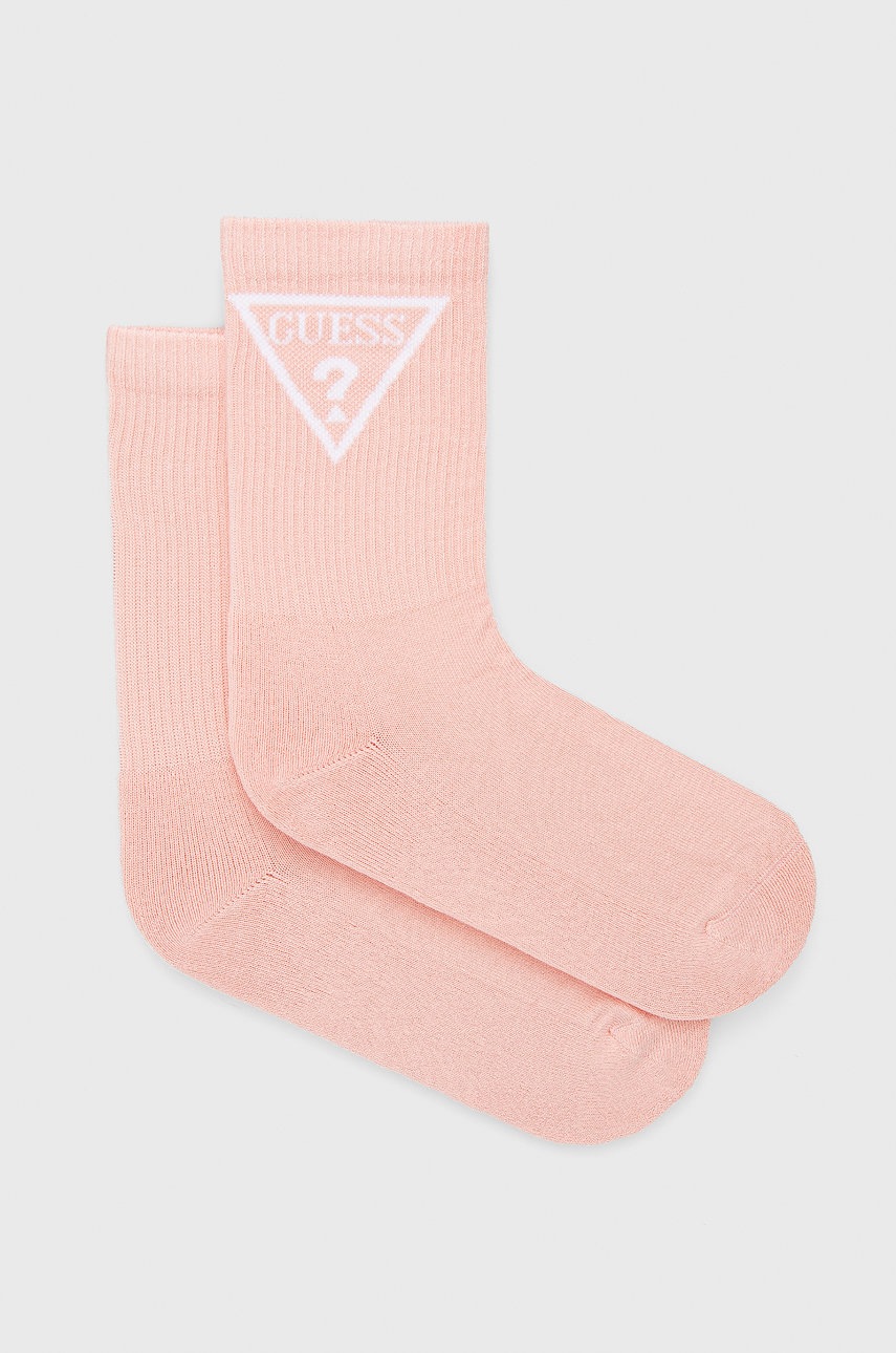 

Чорапи Guess в розово, Розов