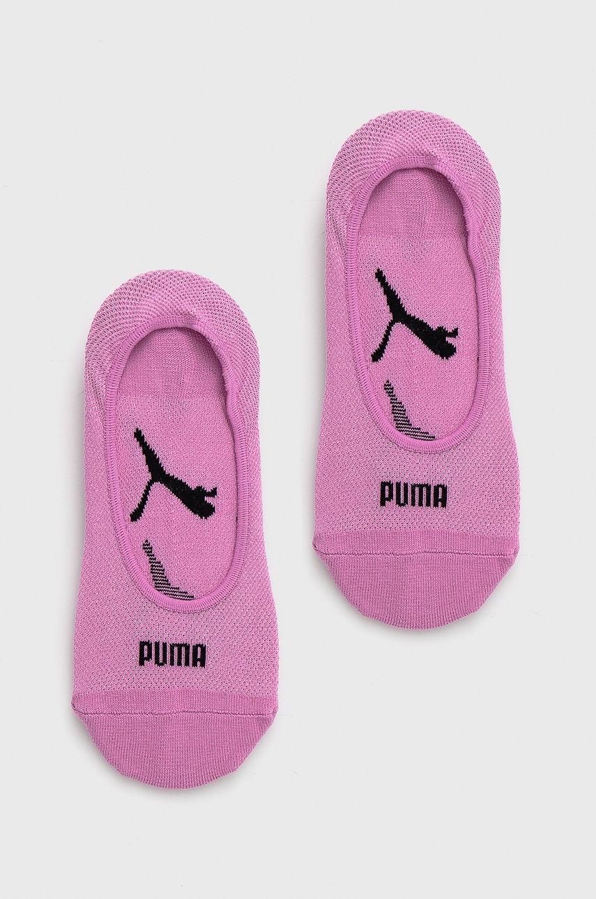 

Чорапи Puma (2 чифта) 935473 дамски в розово, Розов