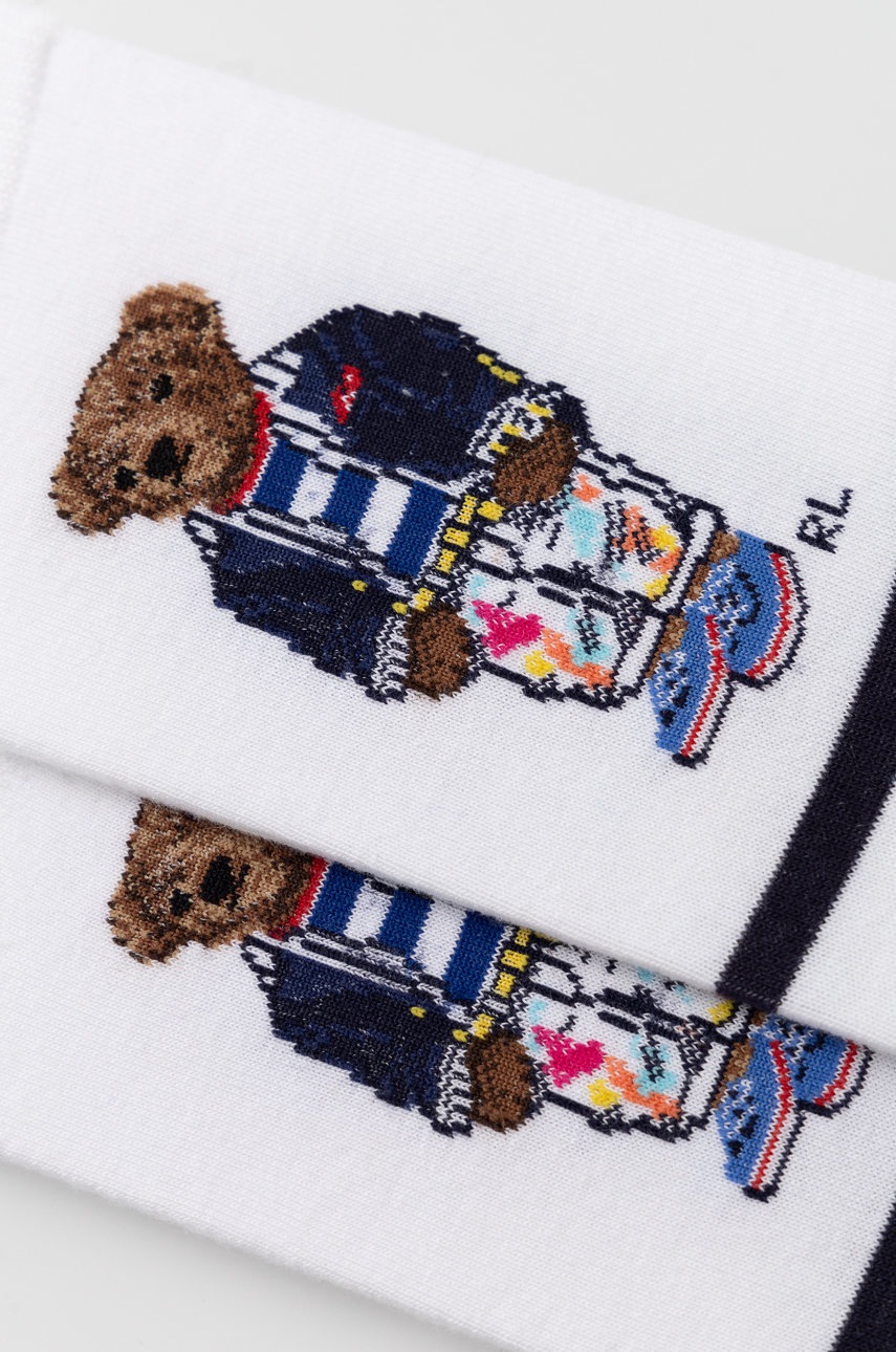 

Носки Polo Ralph Lauren женские цвет белый
