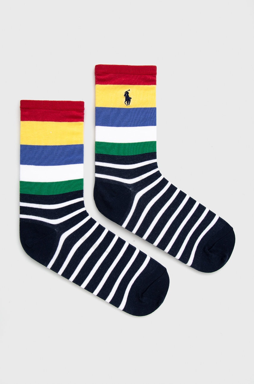 

Чорапи Polo Ralph Lauren дамско в тъмносиньо, Тъмносин
