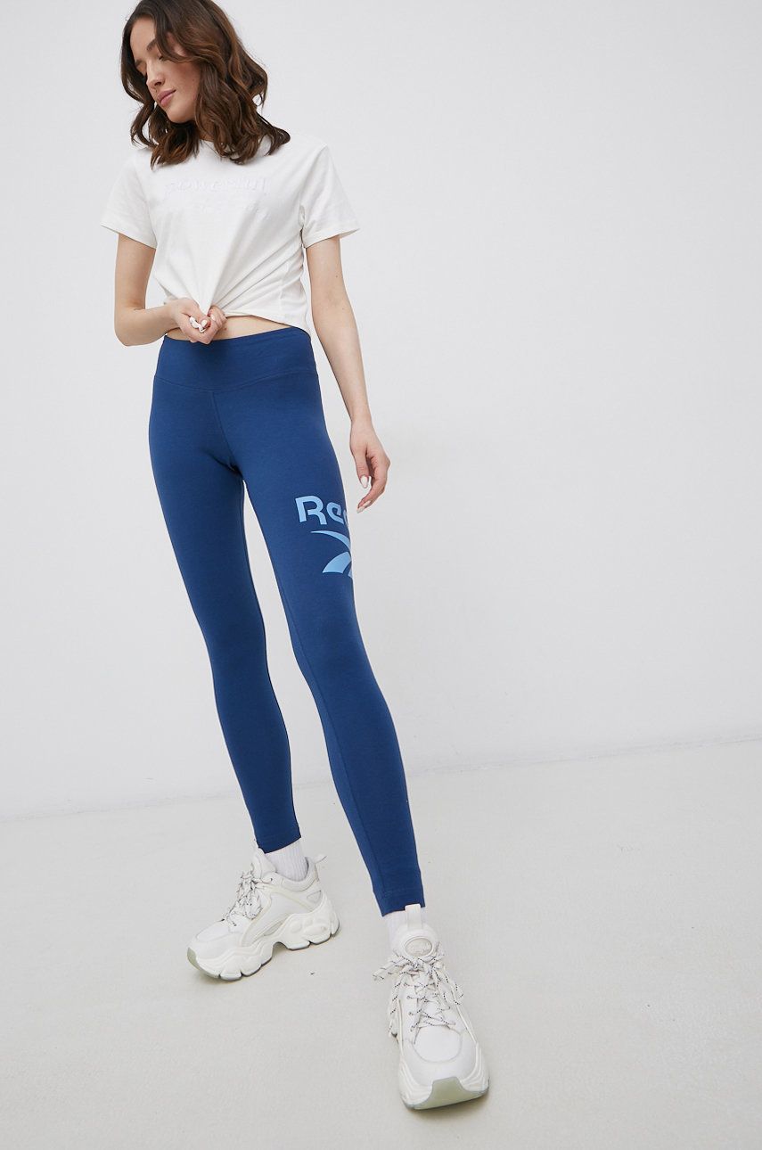 Reebok colanti femei, cu imprimeu 2023 ❤️ Pret Super answear imagine noua 2022