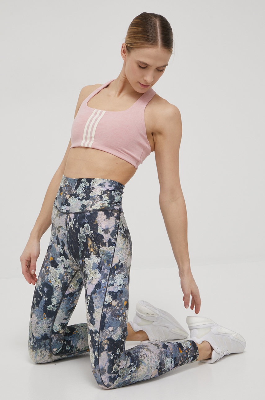 

Легінси для тренувань adidas Performance Yoga Studio Graphic HD4430 жіночі візерунок