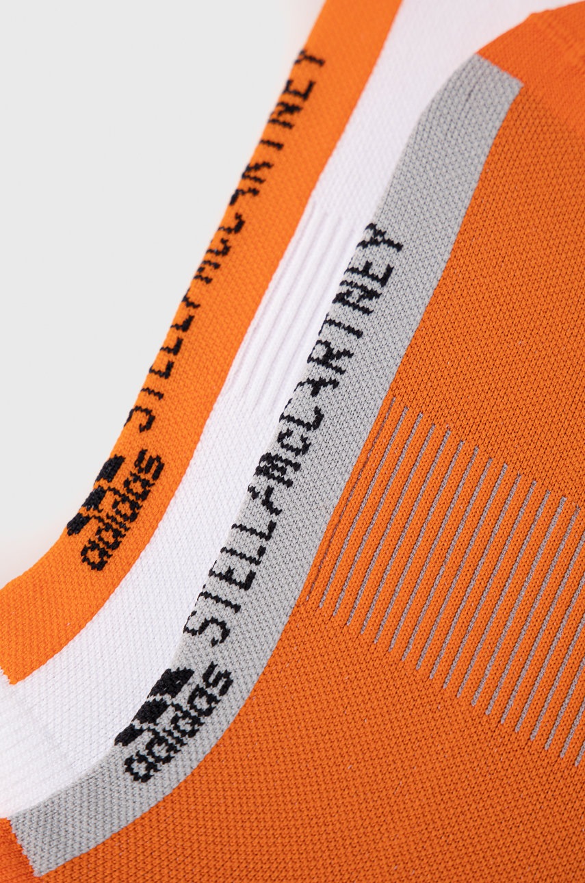 

Шкарпетки adidas by Stella McCartney HG1214 жіночі колір помаранчевий