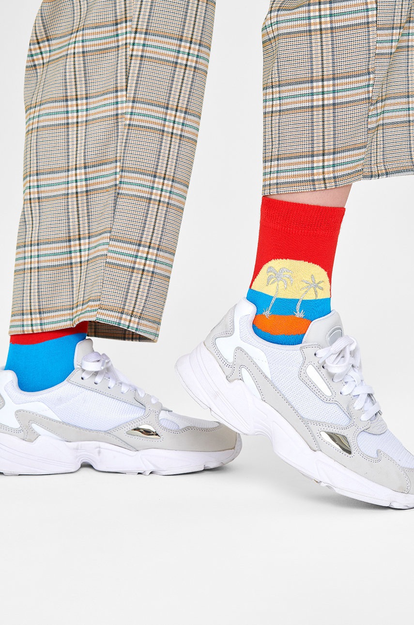 

Чорапи Happy Socks дамски в тюркоазено, Тюркоазен